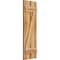 Ekena Millwork Spaced Board-n-Batten Shutters w/Z-Bar, Rough Sawn Western Red Cedar, 11 1/4W x 35H, PR RBS06Z11X035RWR - alternate 4